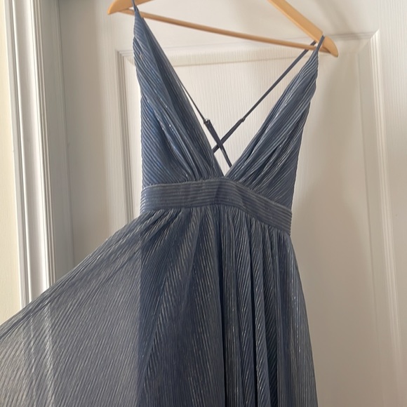 ⚡️3 DRESSES FOR $50⚡️ Baby blue shimmery dress. - Picture 2 of 3